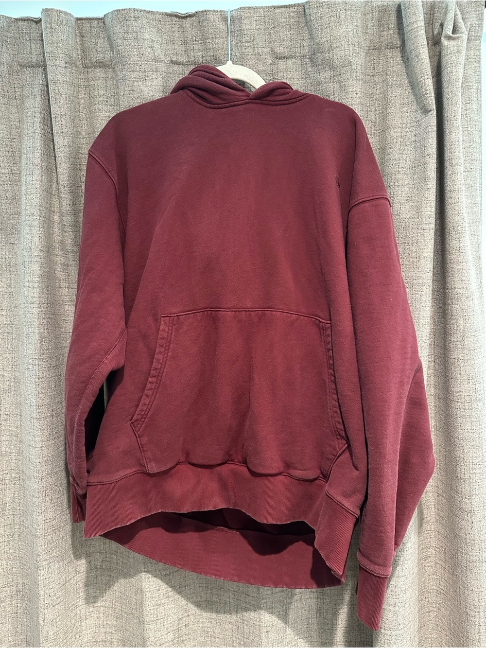 adidas Maroon Hoodie Sweatshirt